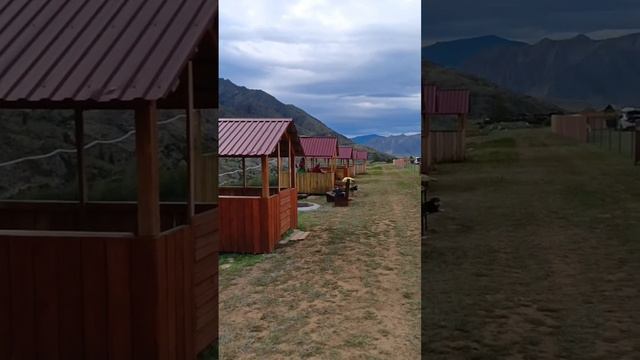 В горах Алтая.База Четыре Богатыря.На берегу Катуни. смотреть онлайн