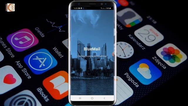 How to configure blue mail an email client on mobile phone tutorial in Urdu Hindi by Logixx Tuts смотреть онлайн