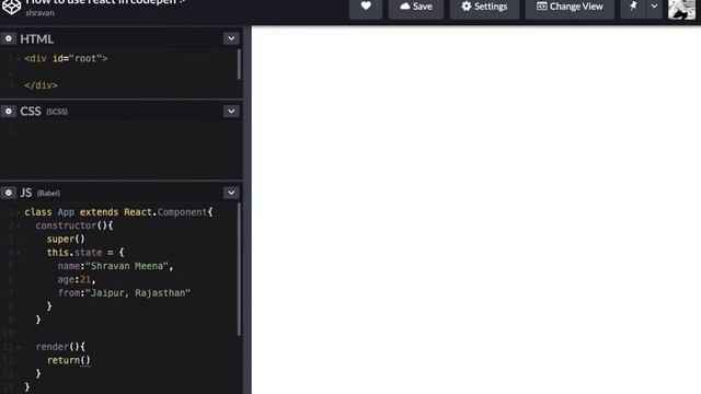 How to run react in Codepen only 2 minutes смотреть онлайн