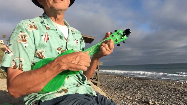 "Ferry Cross the Mercey" on Kala outdoor Fluorescent Green Waterman Soprano Ukulele смотреть онлайн