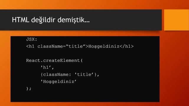 JSX Nedir? | Yeni Başlayanlar İçin React Dersleri смотреть онлайн
