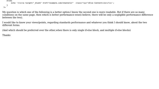 PHP : Better way to print html in if-else conditions (2 Solutions!!) смотреть онлайн