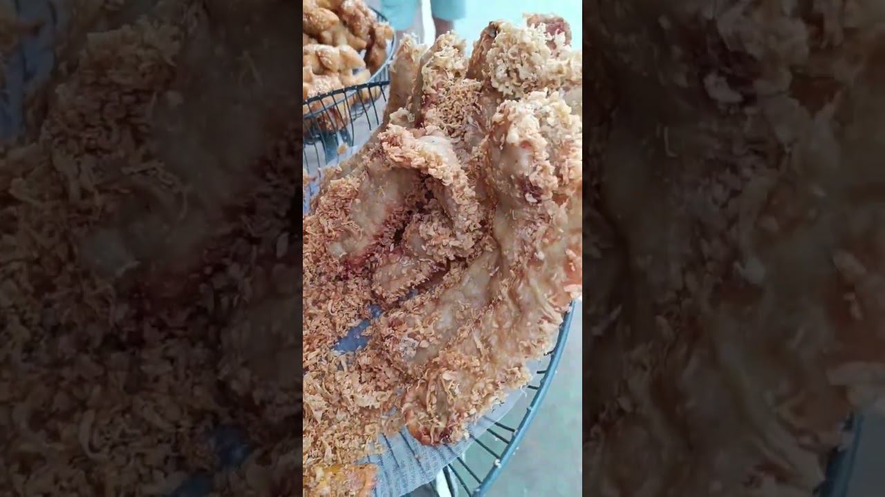 Уличная еда. Жареный банан. #камбоджа смотреть онлайн