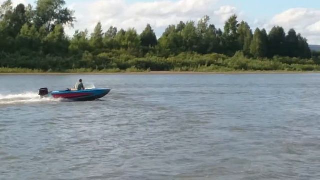 Новая Обь -Зич и Tohatsu 40 смотреть онлайн