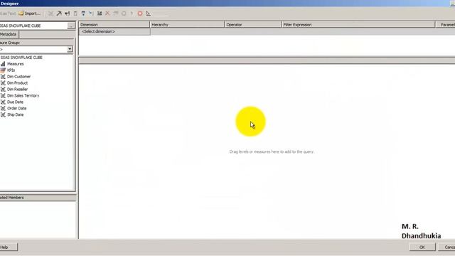 MSBI - SSRS - Report from SSAS with parameters смотреть онлайн