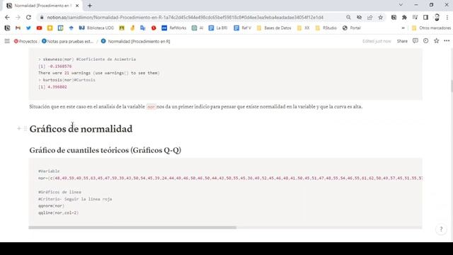Test de Normalidad en R Studio (Shapiro,-Kolmogorov-Anderson) смотреть онлайн