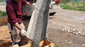 КАК СДЕЛАТЬ ЗАЕЗД на участок через канаву на даче своими руками с бетонной трубой