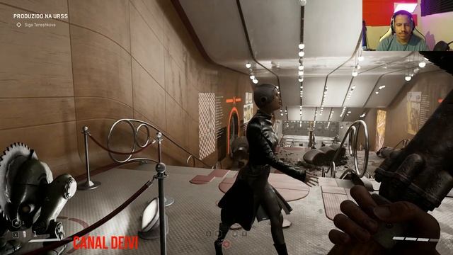 Interagindo com a Tereshkova e Explorando o Local da Exposição - Atomic Heart (Parte 11 da Historia смотреть онлайн