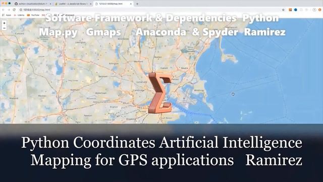 Autonomous Intelligent Drone Folio Geomap Geoplot Matplot Marker & GPS in Python algorithms смотреть онлайн
