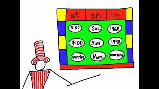 Prepositions Of Time Song - Rockin' English