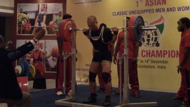2012 １st Asian Classic Powerlifting Championships SUZUKI YASUYUKI JAPAN Squat 3 смотреть онлайн