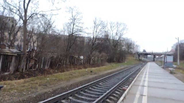 Калининград Железная дорога в районе О.П. Киевская смотреть онлайн