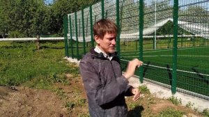 ⚽️ Строительство Футбольного Поля С Искусственным Покрытием / Школьное Футбольное Поле Под Ключ ⚽️