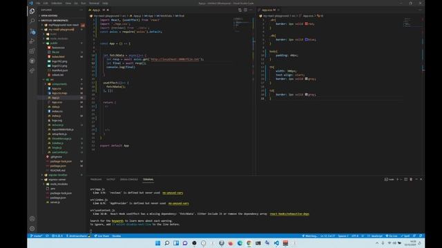 Fetch Text.txt data from local text file using Fetch and Axios in React смотреть онлайн