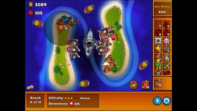 Bloons Monkey City - Submarine Alliance смотреть онлайн