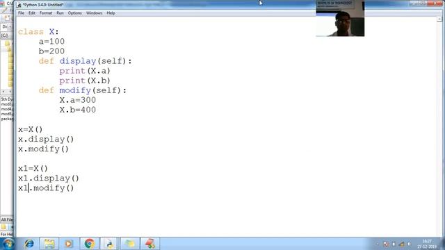 137 Python OOP Class Static or Class Variable Program Python Programming Tutorial for beginner to a смотреть онлайн