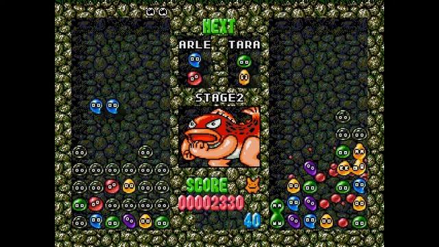 Puyo Puyo ... (Sega Genesis) Gameplay смотреть онлайн