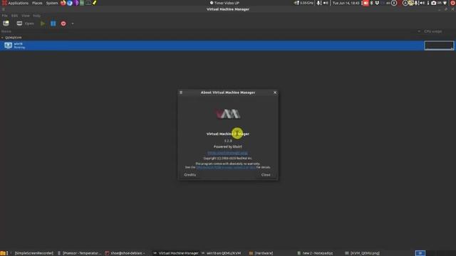 QEMU KVM LINUX Debian Windows10 смотреть онлайн