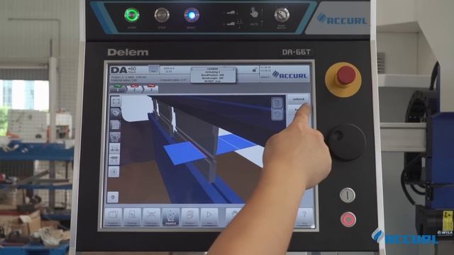 ACCURL Genius 7 Axis Hybrid CNC Press Brake 60 ton With IRIS PLUS Automatic angle measurement Syste смотреть онлайн