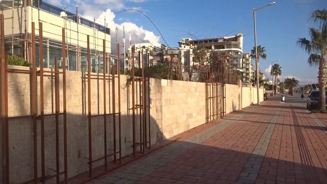 ALANYA Прогулка 4 февраля по набережной Отели Катя и Азия смотреть онлайн
