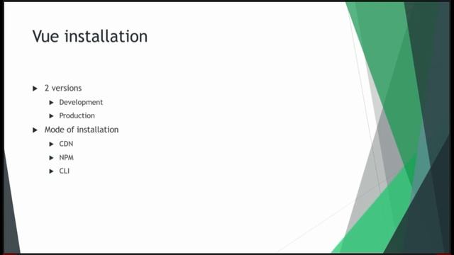 Vuejs Part 1 - Introduction смотреть онлайн