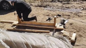 Лавка, скамейка в беседку своими руками. Быстро, надёжно.