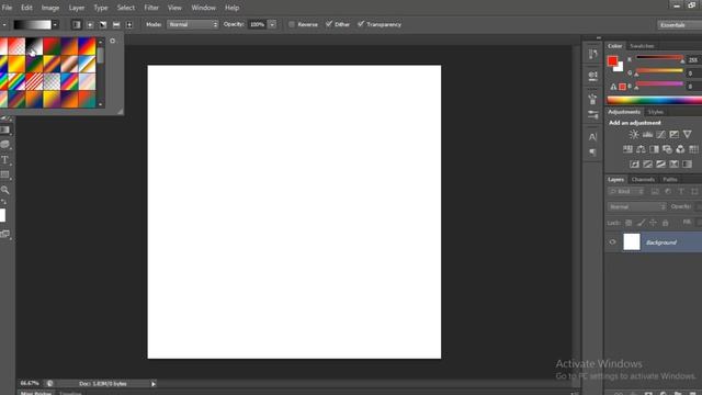 How to use Gradient Tool and Paint Bucket Tool in Adobe Photoshop | Tutorial (19) смотреть онлайн