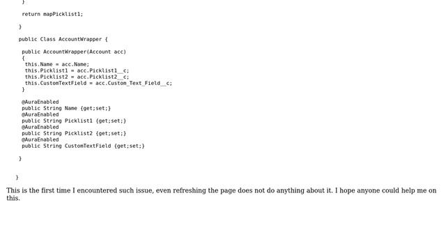 NoErrorObjectAvailable Script error. when selecting value from picklist in Salesforce LWC смотреть онлайн