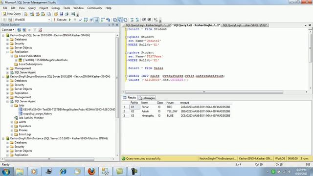 Merge Replication - MS SQL Server смотреть онлайн