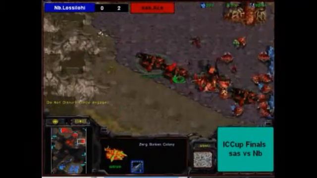 Nb.Lossilohi(T) vs sas.Ace(Z) Destination 1.2 ICCup Finals смотреть онлайн