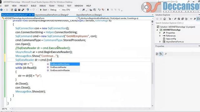 11 Asynchronous Execution Of SQL Commands смотреть онлайн