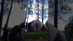 Установка палатки HUDSON  4