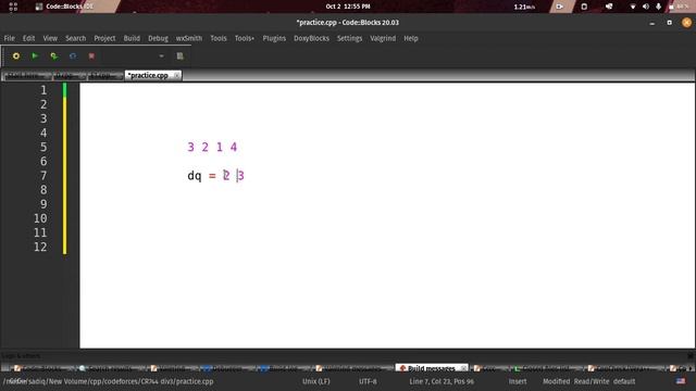 E1. Permutation Minimization by Deque | Codeforces Solution | Codeforces Round 744 Div3 смотреть онлайн