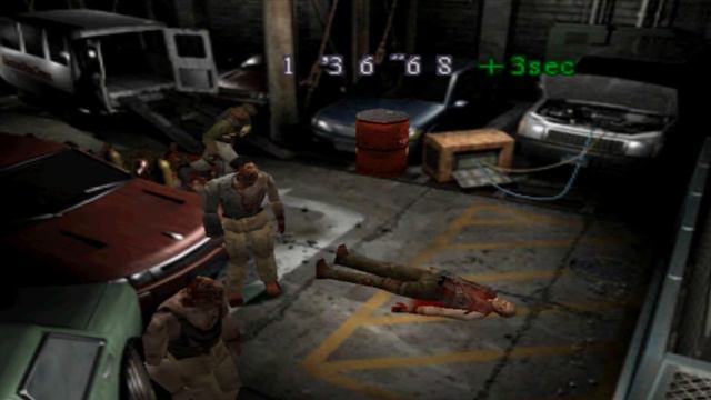[PS1] Resident Evil 3: Nemesis (RUS) [Mikhail] [Mercenaries] Прохождение / Walkthrough