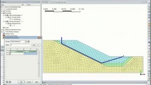 Расчет устойчивости склона в midas GTS