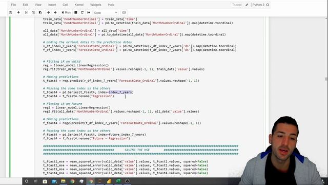 How to run Arima, Auto Arima, Prophet and Regression in Python - V2 смотреть онлайн