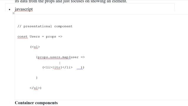 ReactJS | Presentational Vs Container Function смотреть онлайн