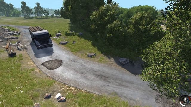BeamNG drive Scania 8x8 Heavy duty crash #1 смотреть онлайн