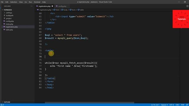 How to Fetch Data From the Database Using PHP Example Code - EP 3 - Coding Tutorials Hub смотреть онлайн