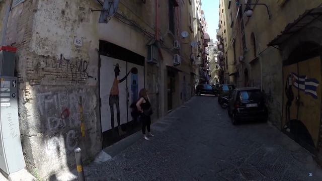 Пеший тур, экскурсия по Испанскому кварталу Неаполя смотреть онлайн