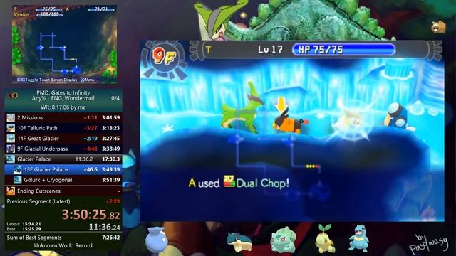 Pokemon Mystery Dungeon: Gates to Infinity Any% Speedrun - 7:40:43 (Former World Record) смотреть онлайн