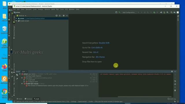 how to import android studio project into android studio | fix gradle build error смотреть онлайн