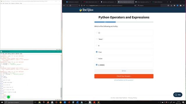 Real Python's Quiz on Operators and Expressions смотреть онлайн