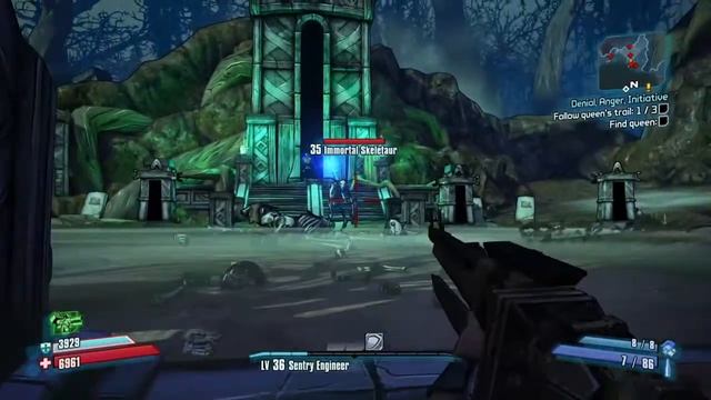 Borderlands 2: 104 - Denial, Anger, Initiative: Follow queen's trail ~ Find white knight смотреть онлайн