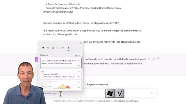 Power Query and GPT4 real life example смотреть онлайн