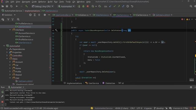 УДАЛЕНИЕ ПОЛЬЗОВАТЕЛЕЙ ASP.NET CORE - #22 смотреть онлайн