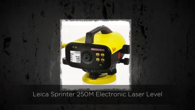 Leica Sprinter 250M Electronic Laser Level смотреть онлайн