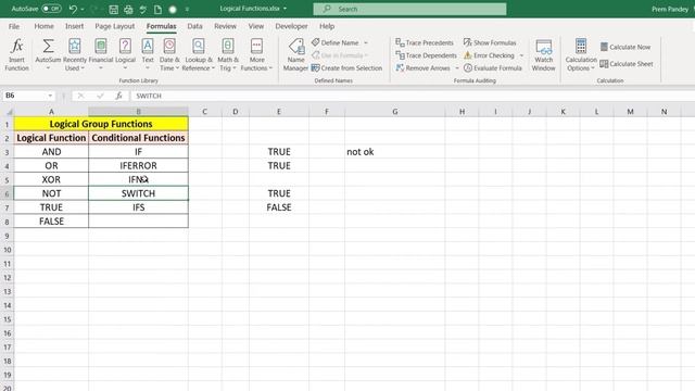 How to use Logical Operator in Excel смотреть онлайн