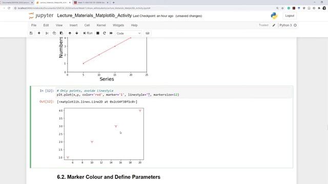 Python Plotting Using Matplotlib: Jupyter Notebook смотреть онлайн