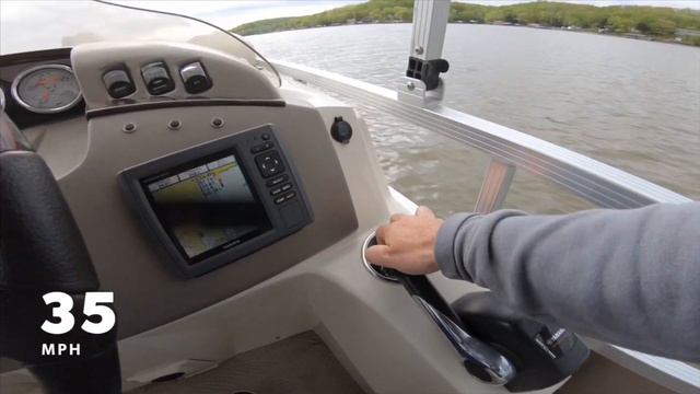 Bennington TriToon Demo & Bonus Tips To Not Take Waves Over Bow смотреть онлайн